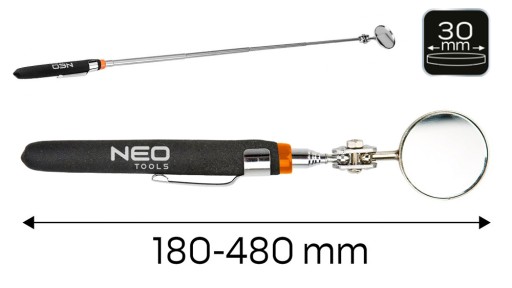 NEO Teleskopické inšpekčné zrkadlo 30 mm 11-612