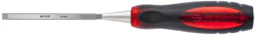 Stolárske dláto 8 mm ploché s pogumovanou MTX rukoväťou