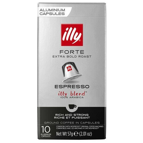 Kapsule pre Nespresso Illy Espresso Forte 10 kusov