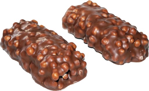 Tyčinka s karamelovým nugátom a mandľami v mliečnej čokoláde Tupla Maxi 50g