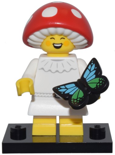 LEGO Minifigúrky Séria 25 Hubový škriatok Hubový duch col25-6