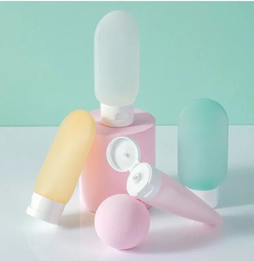 Kontajner | opakovane použiteľná cestovná fľaša | 60 ml | ŽLTÁ FARBA