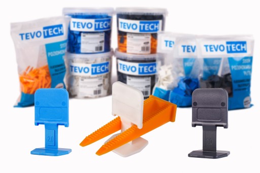 Systém vyrovnávania dlaždíc TEVOTECH 100 ks. 1,0 mm