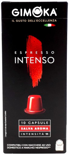 Kávové kapsule Nespresso GIMOKA Intenso 10 kusov