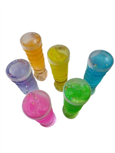 SLIME PLASTOVÁ PASTA VEĽKÉ GLITRKY RÔZNE FARBY