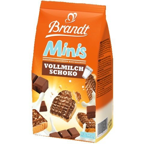 Brandt sucháre s mliečnou čokoládou 115g