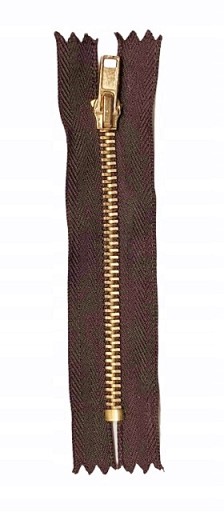 Nerozoberateľný kovový zámok, čokoláda, 16 cm