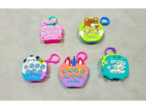 Arkádová hra MINI KONZOLE POP IT Keychain
