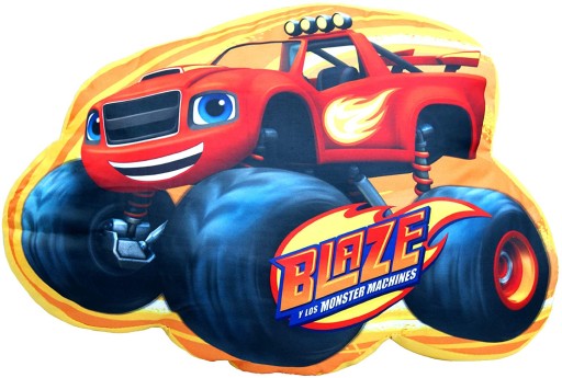 BLAZE Mega Maszyny Vankúš 40 cm Plyšová hračka