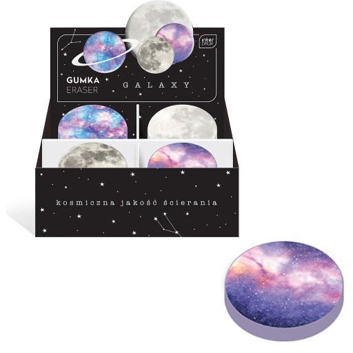 312525 GALAXY COSMOS ERASER