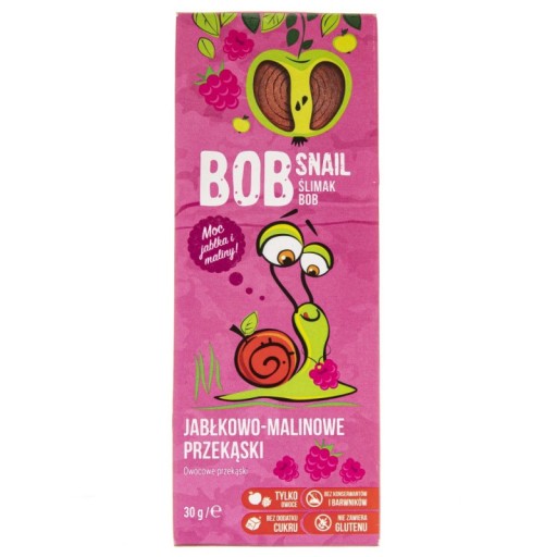 BOB SLIMÁČEK JABLKO A MALINA SLIMÁČOVÝ CUKOR BEZ CUKRU