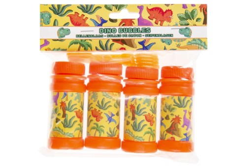 Dinosaurie mydlové bubliny 60ml tekuté nafukovacie