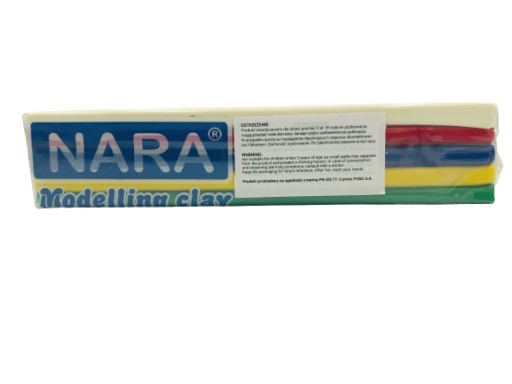 NARA PLASTICINE 5 farieb, BEZLEPKU