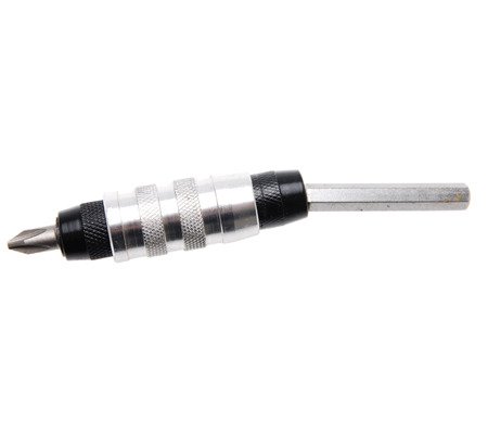 Magnetický držiak skrutkovacích bitov s objímkou