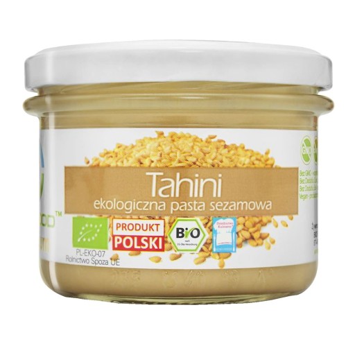 TAHINI (SEZAMOVÁ PASTA) BIO 180 g - BIO POTRAVINY