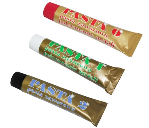 Pasta na ventily 0 1 2 Leštenie kovov ventilov hlavy motora 3x 60
