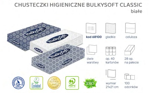 HYGIENICKÉ Utierky 2-VRSTVOVÁ KRABIČKA A'100