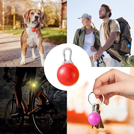 LED LAMPA na obojok PSA, PRÍVESEK