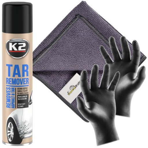 K2 TAR REMOVER 300ML ODSTRAŇUJE ASFALTOVÉ dechtové živice ReM