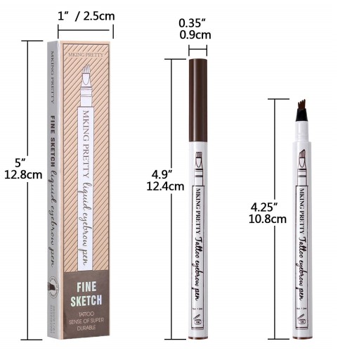 ZNAČKOVAČ NA Obočie MICROBLADING PER DARK BROWN MK2