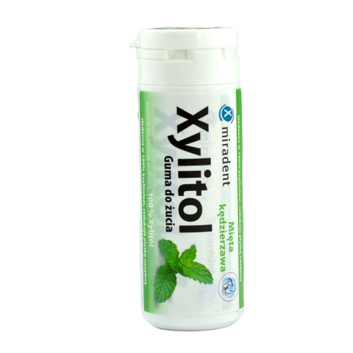 MIRADENT XYLITOL ŽUVAČKA KUČERAVÁ MÄTA