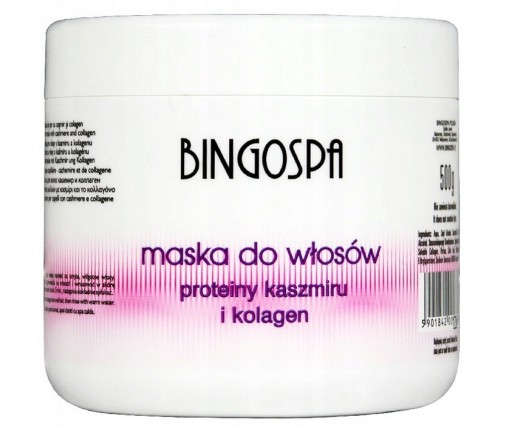 BINGOSPA - Maska na vlasy s kašmírom a kolagénom
