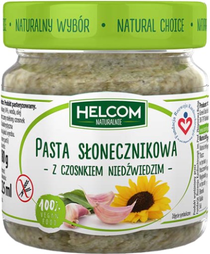 PD Slnečnicová pasta s cesnakom HELCOM 225ml