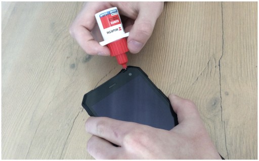 WURTH sekundárne lepidlo na gumu, plast a kov 5g hlava, ktorá sa neupcháva