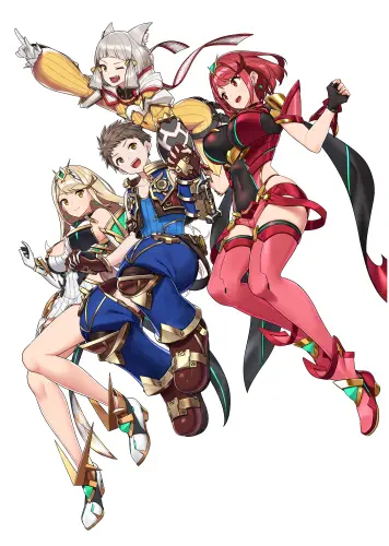 Plagát Anime Manga Xenoblade xb_100 A3 (vlastný)