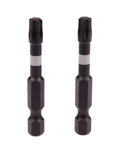 TORX SKRUTKOVACIE HROTY T30 50 mm NÁRAZOVÉ BROTY 2 KS T30 x 50 mm VYZTÚŽENÉ