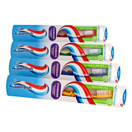 AQUAFRESH Family zubná kefka Medium x1