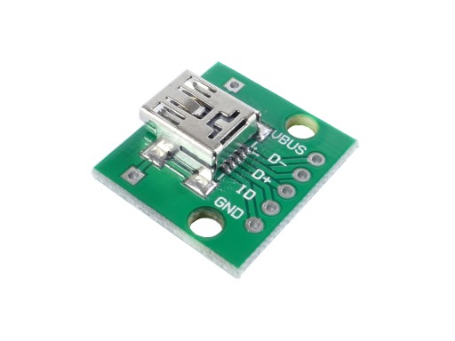 OVLÁDANIE MINI USB ZÁSUVKY DO PCB 5 PIN