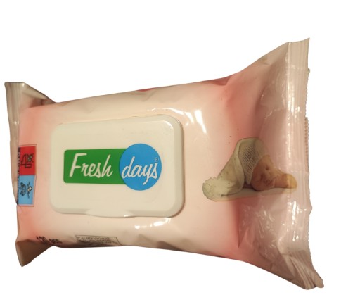 Fresh days vlhčené obrúsky pre deti 120 ks