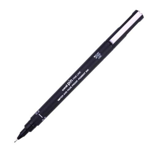 UNI PIN-200 jemná linka 0,2 mm - čierna