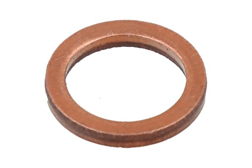 Medená podložka 10x14x2 mm skrutka vypúšťacej zátky brzdového potrubia