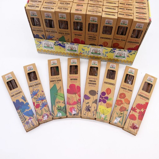 NAMASTE - Prírodné organické kadidlo Nag Champa