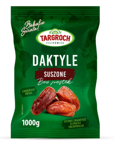Targroch Sušené datle BEZ SEMENA 1kg