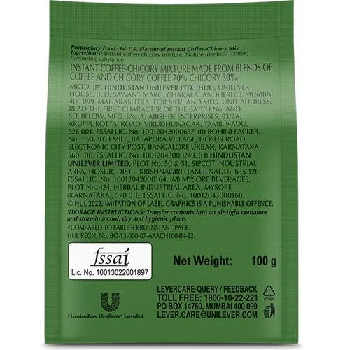 Indická instantná káva BRU instantná káva 100g