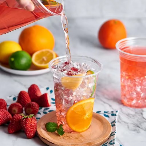 PLASTOVÉ POHÁRKY NA PIVNÉ PALIČKY 300ml 50 kusov