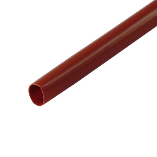 Hnedá zmršťovacia bužírka 2,4/1,2 mm - 1m
