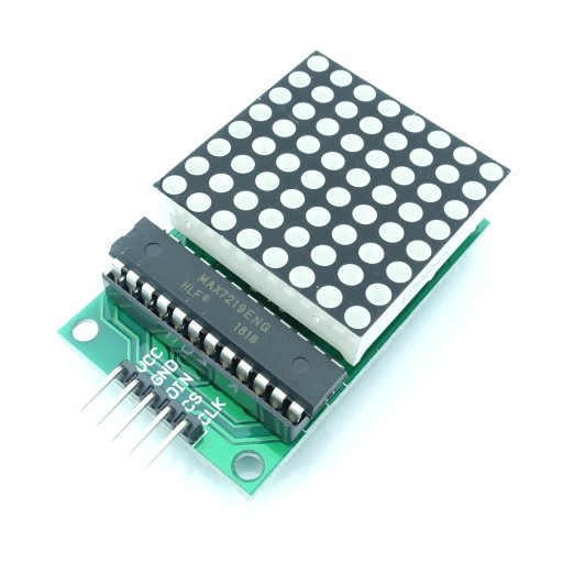 8x8 LED displejová matica + ovládač MAX7219