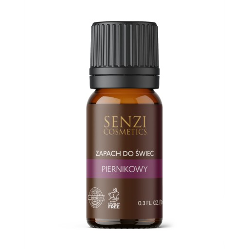 Vôňa na sójové sviečky, parafínový vosk, vianočný olej, 10 ml, PERNÍK