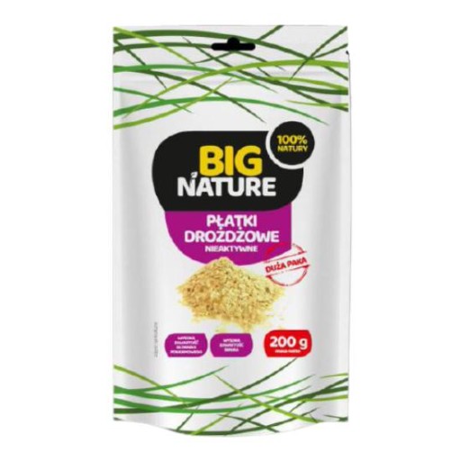 Big Nature Neaktívne kvasnicové vločky 200g