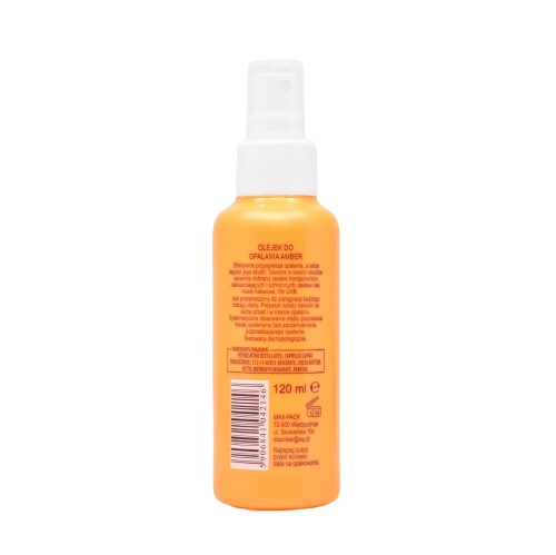 Olej na opaľovanie v spreji 120ml AMBER