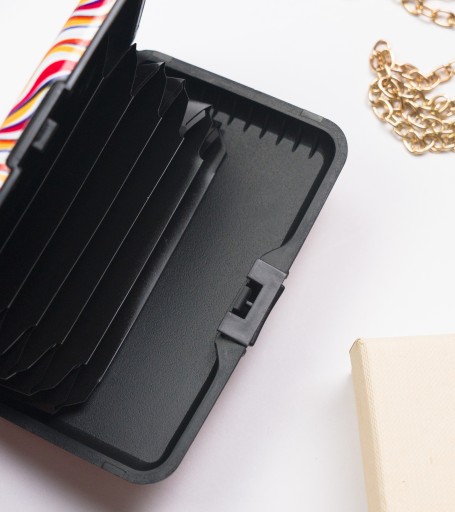 Peňaženka proti krádeži, karty, RFID dokumenty