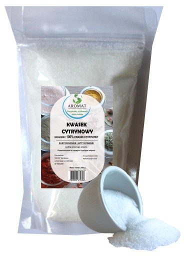 KYSELINA CITRÓNOVÁ FOOD 250G PURE E330