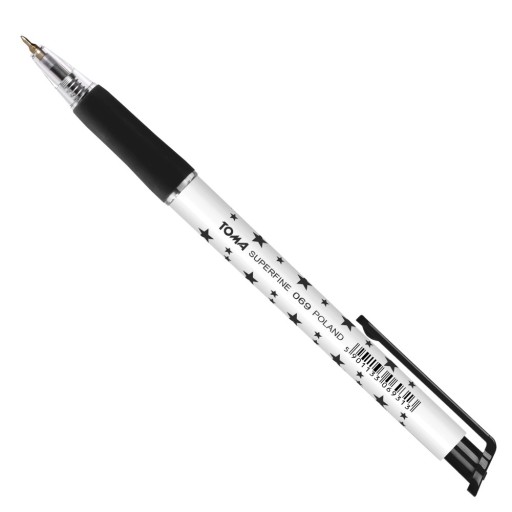 Hviezdne automatické guľôčkové pero TOMA TO-069 Black
