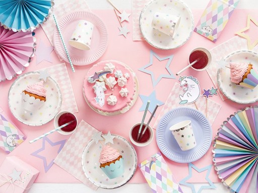 Obaly na muffiny Unicorn 6 ks