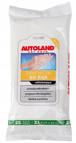AUTOLAND - Utierky na ruky 24x22 cm - 25 ks.
