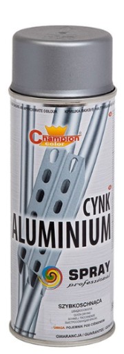 Farba v spreji Zinc Aluminium Champion 400 ml